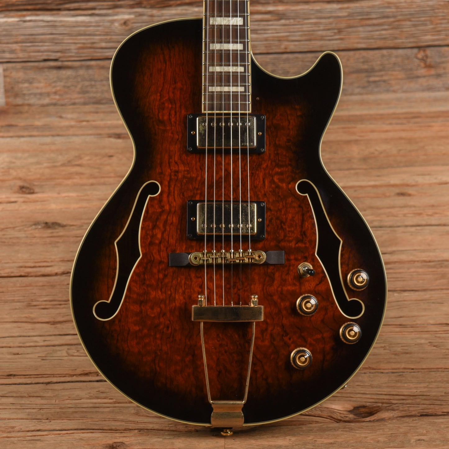 Ibanez AG95 Brown Sunburst 2013