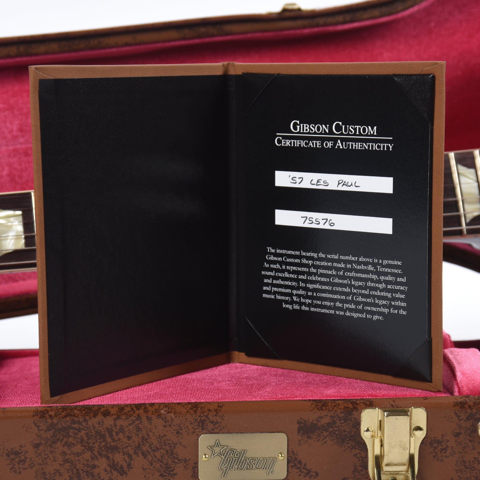 Gibson Custom Shop 1957 Les Paul Goldtop 