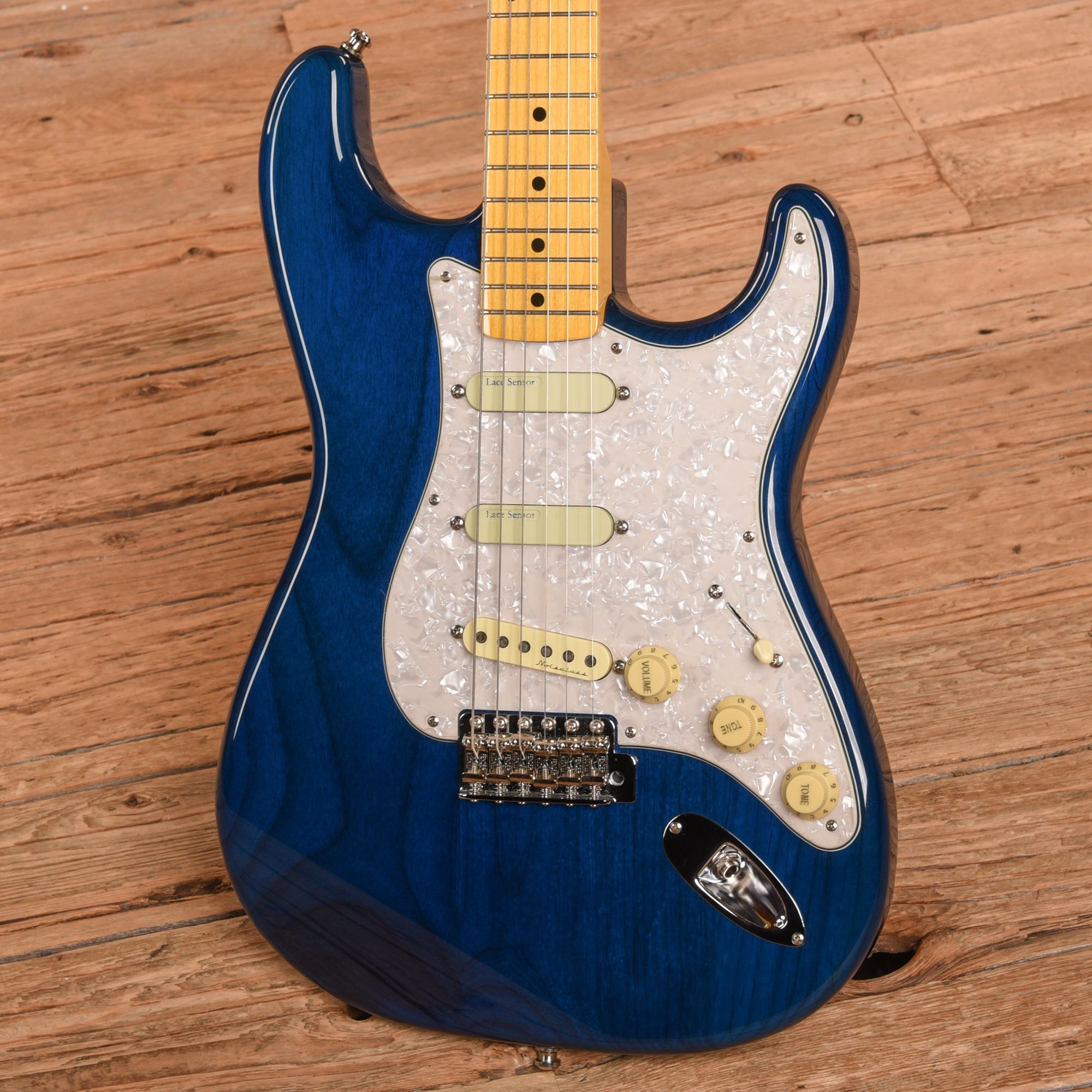 Fender MIJ Traditional '58 Stratocaster Sapphire Blue Transparent 2019