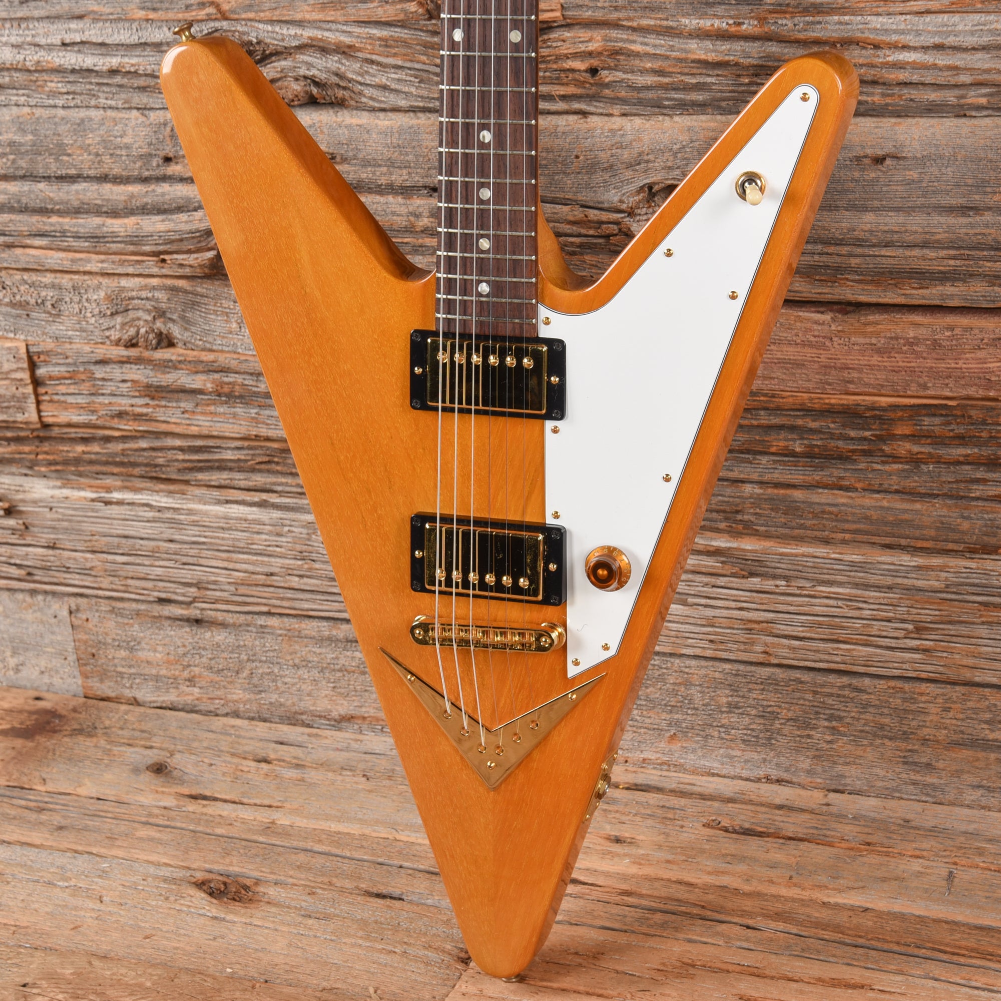 Gibson Reverse Flying V GOTW #29 Natural 2007