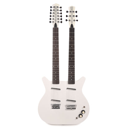Danelectro Doubleneck 6/12 White Pearl