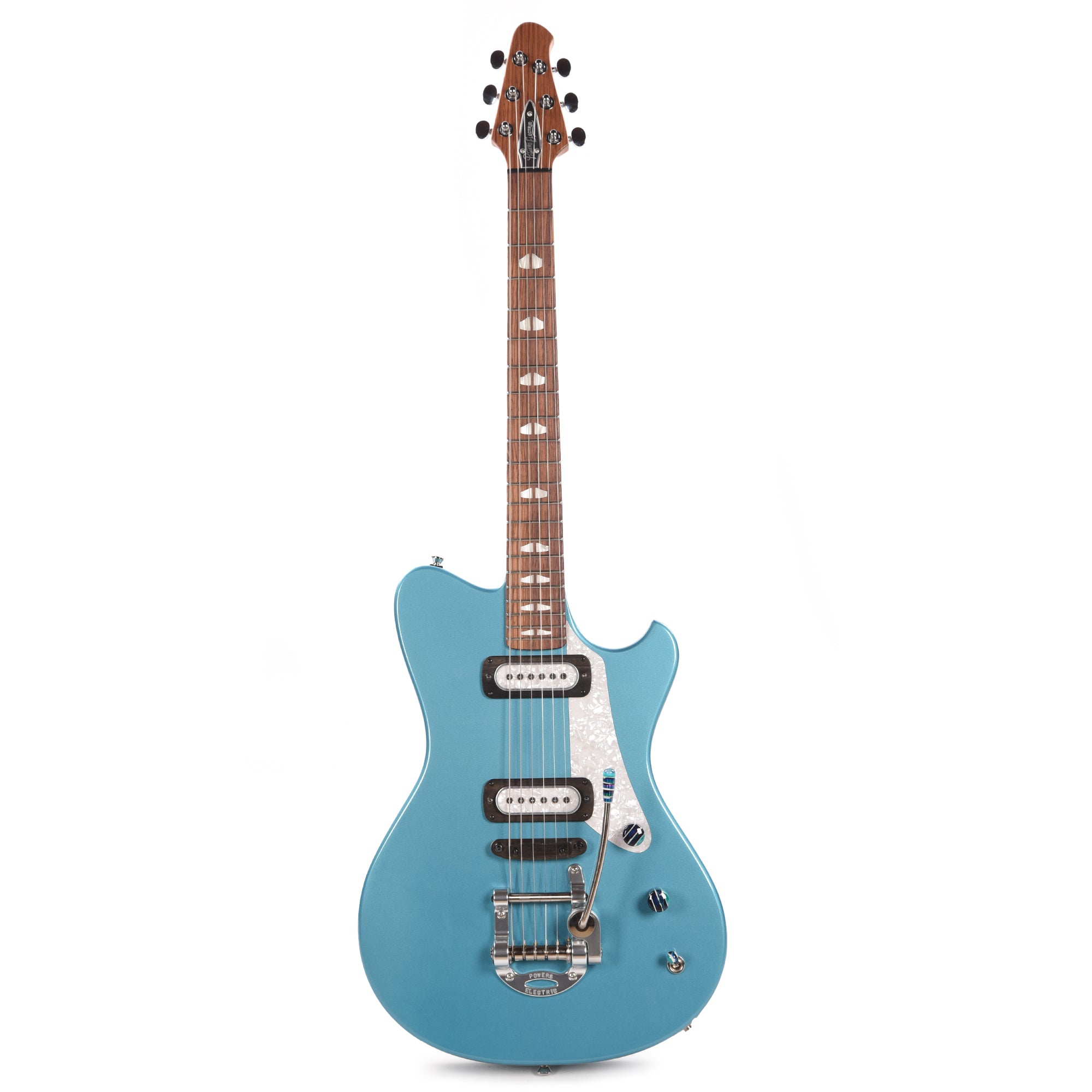 Powers Electric A-Type Tourmaline Green Metallic w/PF42 Pickups