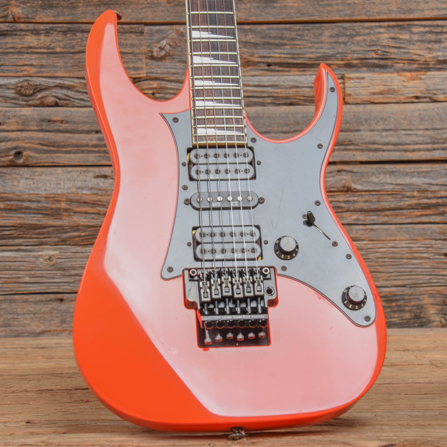 Ibanez RG750 Five Alarm Red 1989