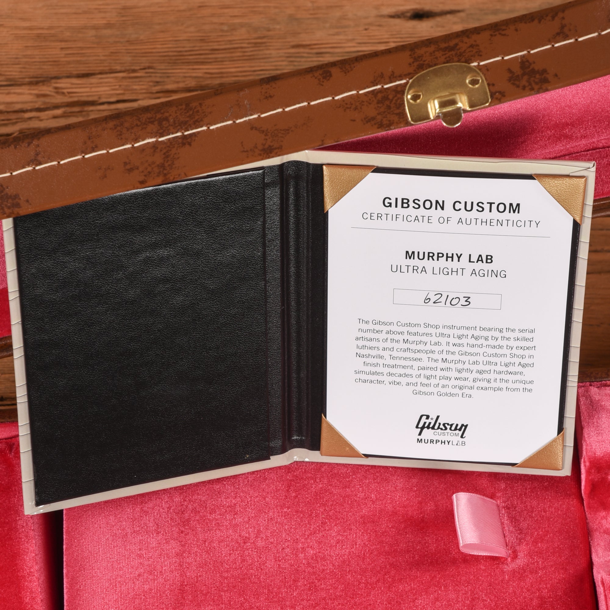 Gibson Custom Murphy Lab '56 Les Paul Ultra Light Aged Goldtop 2022