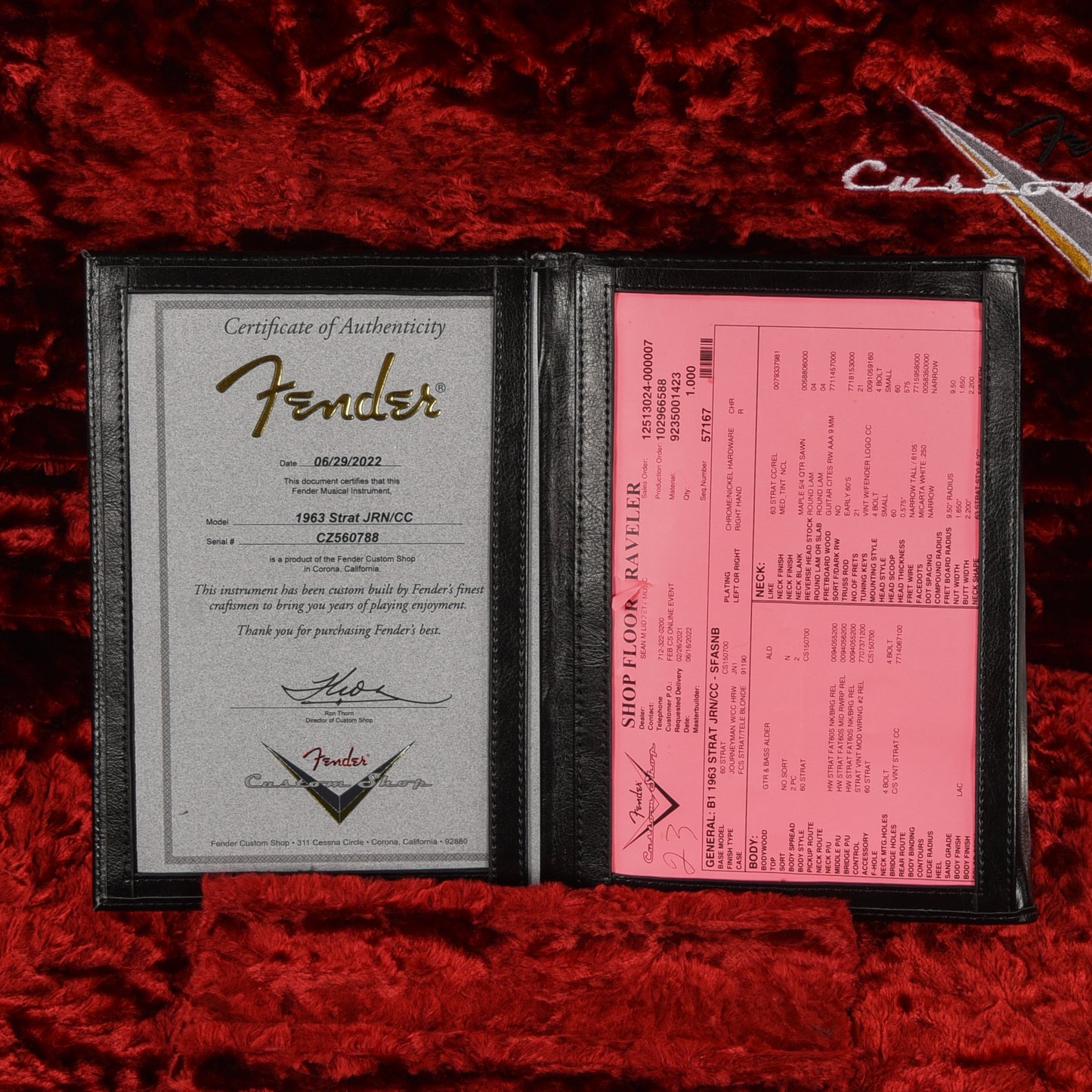 Fender Custom Shop 63 Stratocaster Journeyman Relic Sonic Blue 2022