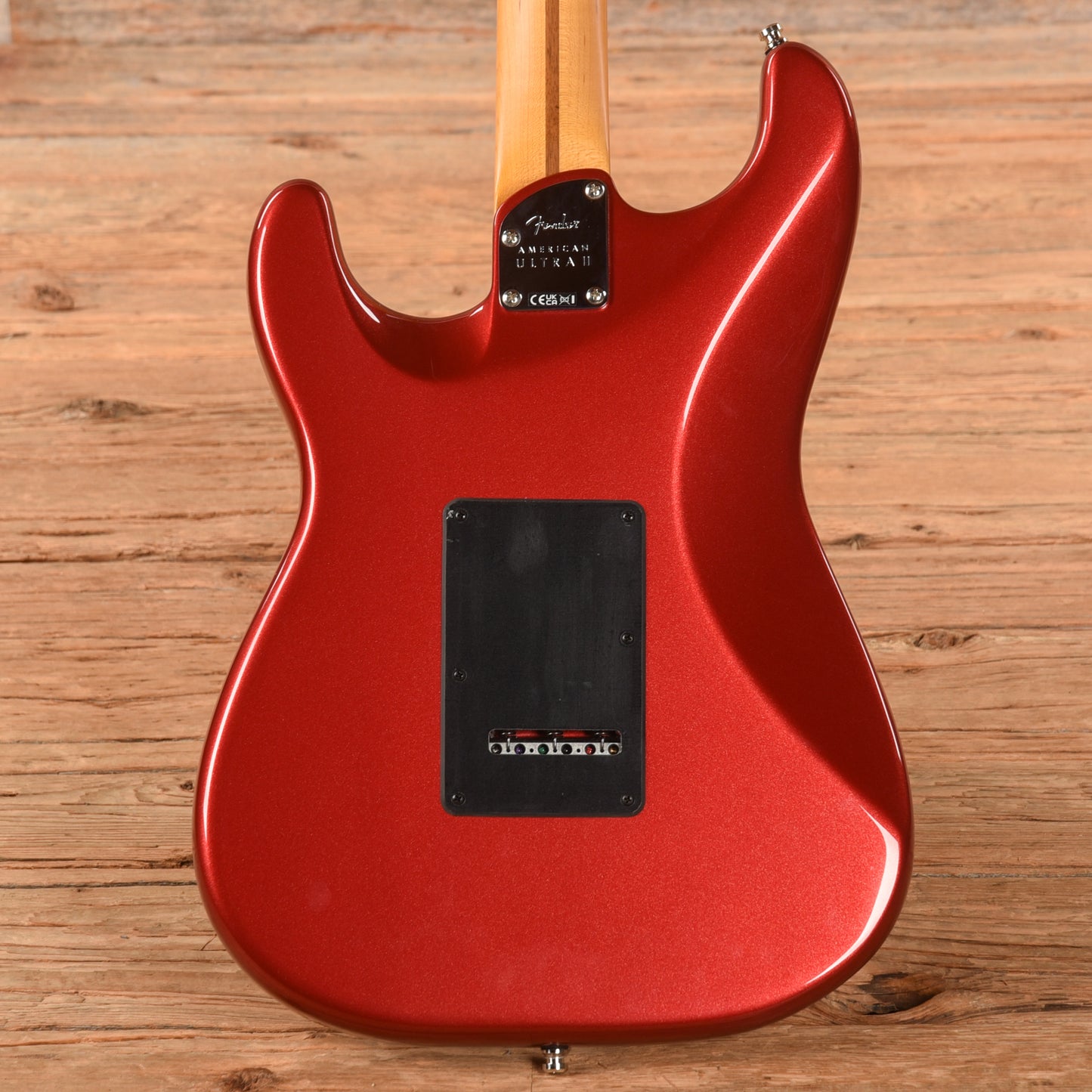 Fender American Ultra II Stratocaster HSS Sinister Red 2024