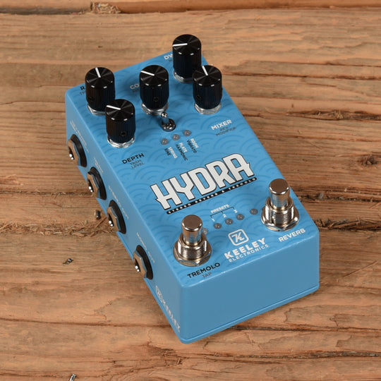 Keeley Hydra Stereo Reverb & Tremolo Pedal