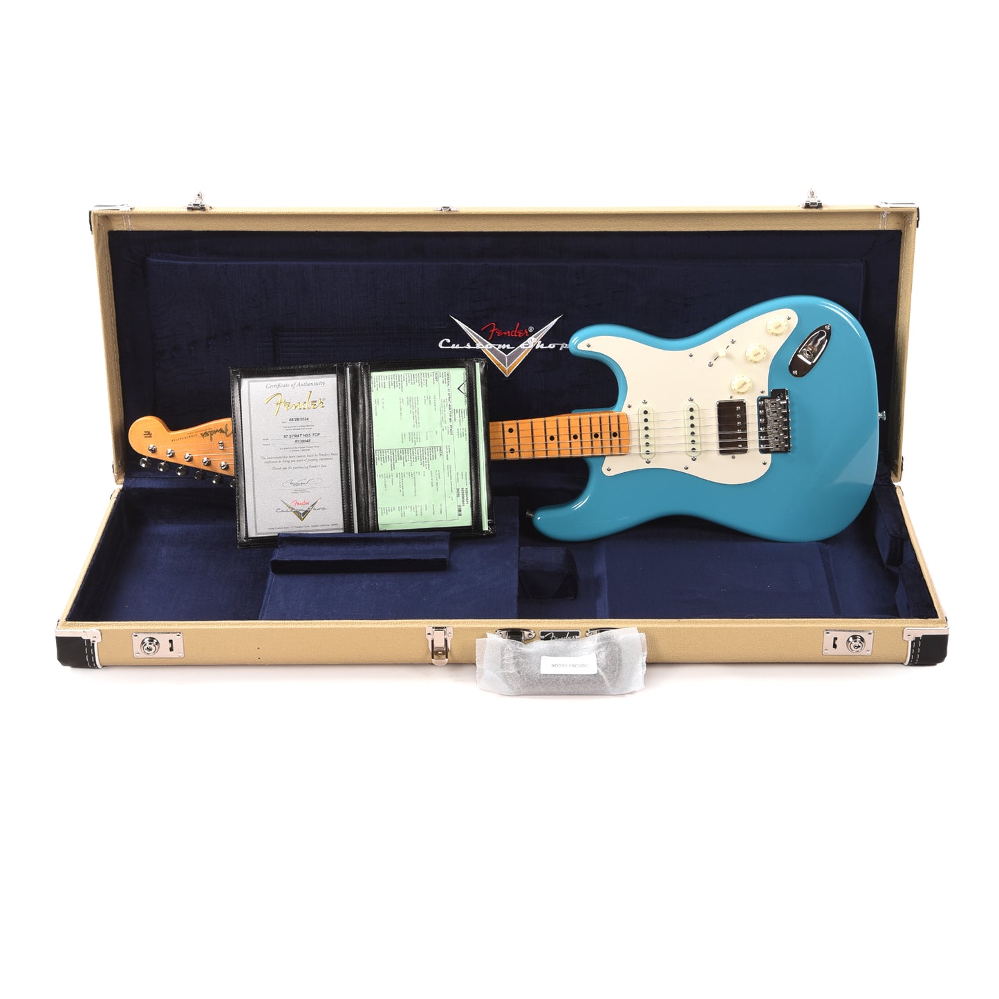 Fender Custom Shop 1957 Stratocaster HSS "Chicago Special" Time Capsule Faded Taos Turquoise