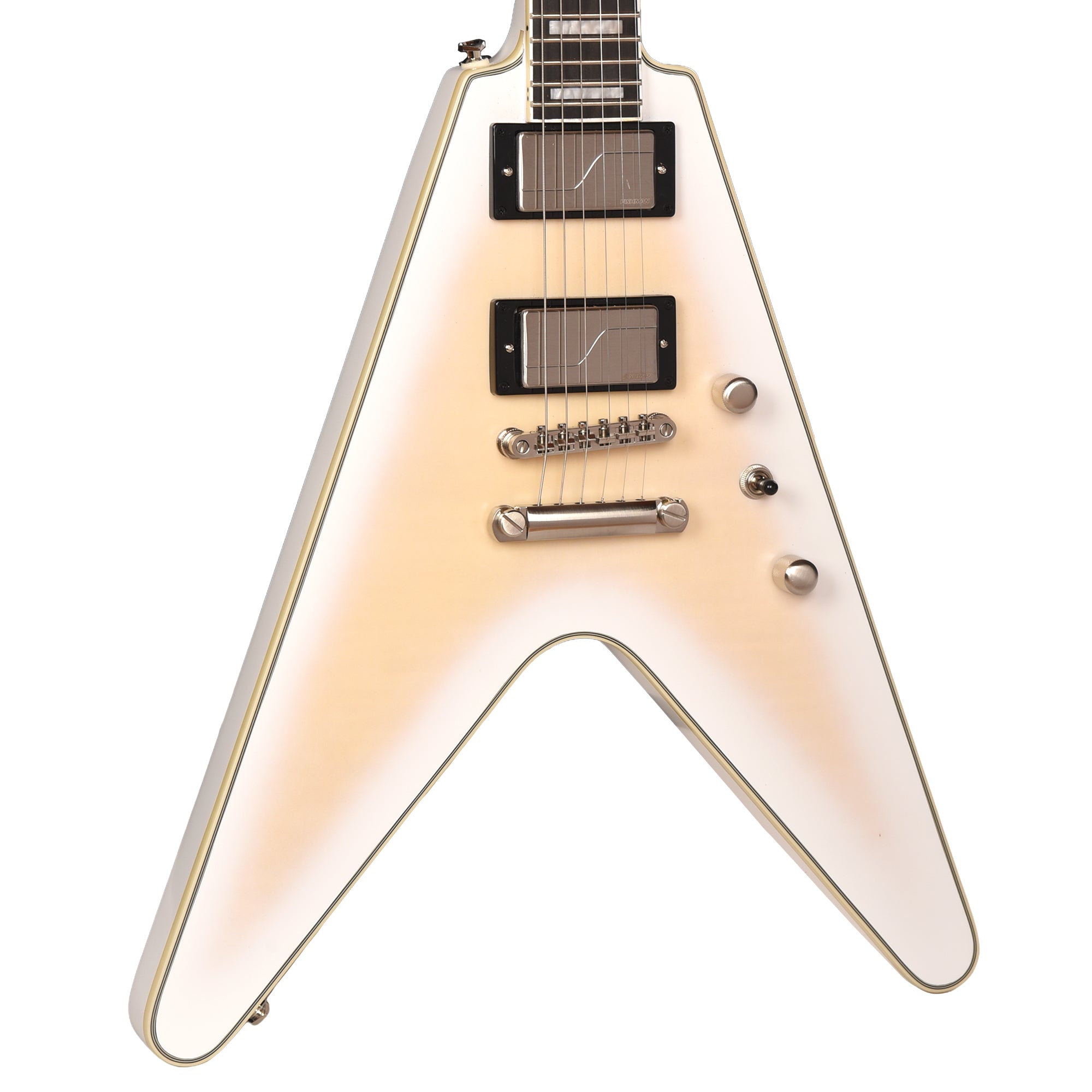Epiphone Modern Flying V Prophecy Aged White Tiger