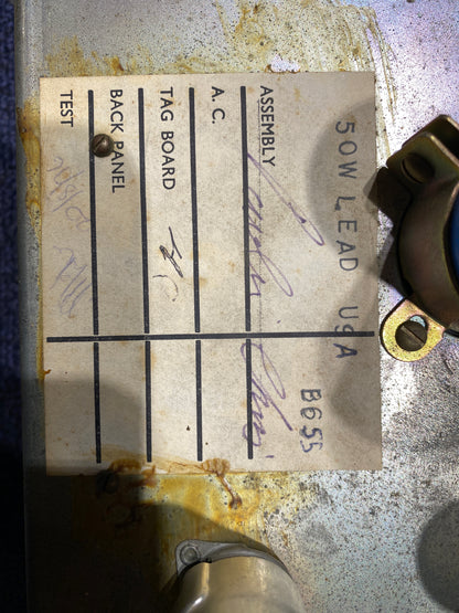 Marshall Model 1987 Mk II 50-Watt Guitar Amp Head  1976