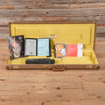 Fender Custom Shop Red Hot Stratocaster Super Heavy Relic Aged Faded Shell Pink 2023