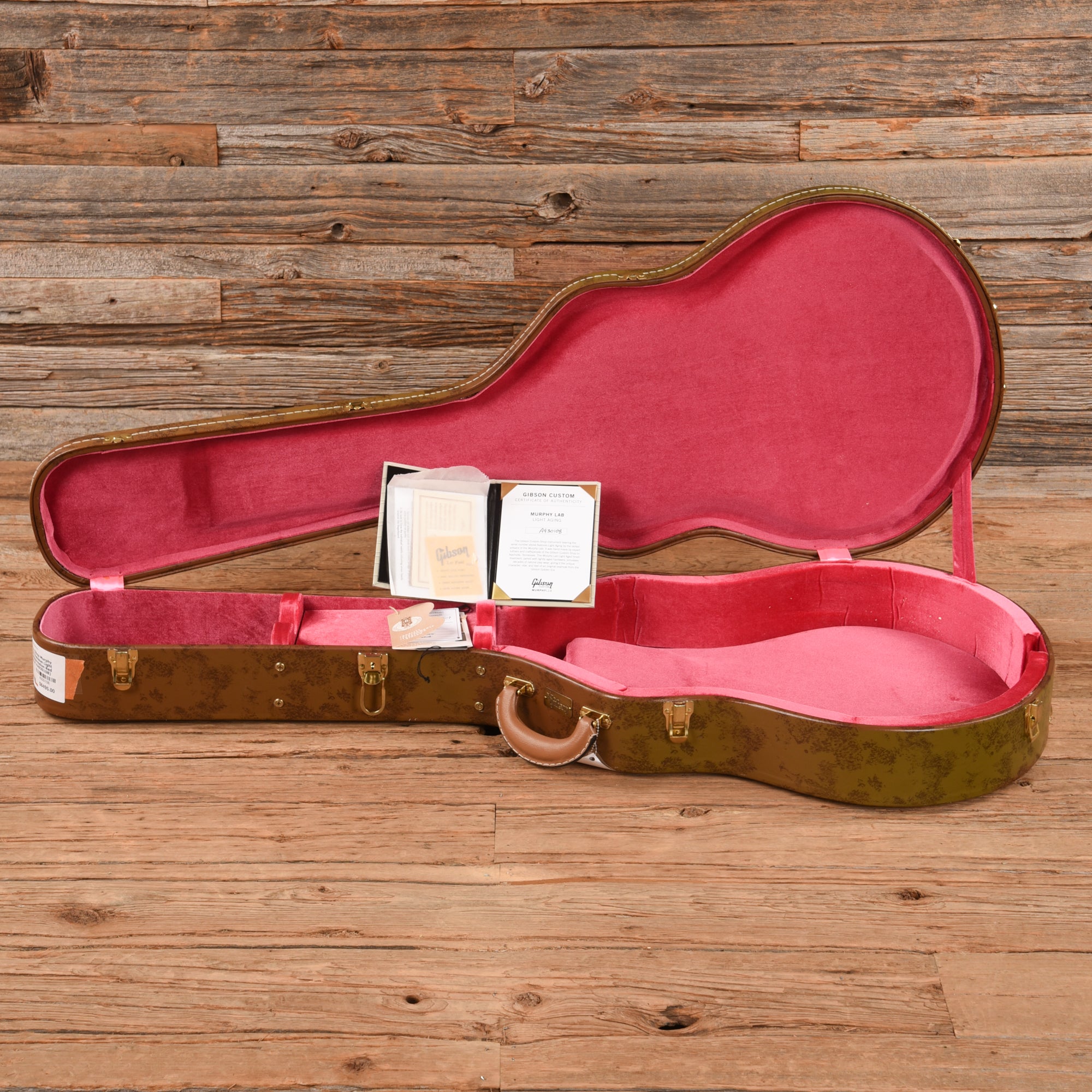 Gibson Custom Shop Murphy Lab '59 ES-355 Reissue Light Aged Watermelon Red 2023