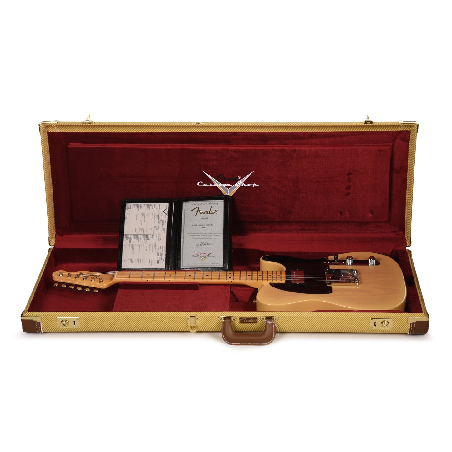 Fender Custom Shop 1952 Telecaster HS "Chicago Special" NOS Super Faded Natural Blonde