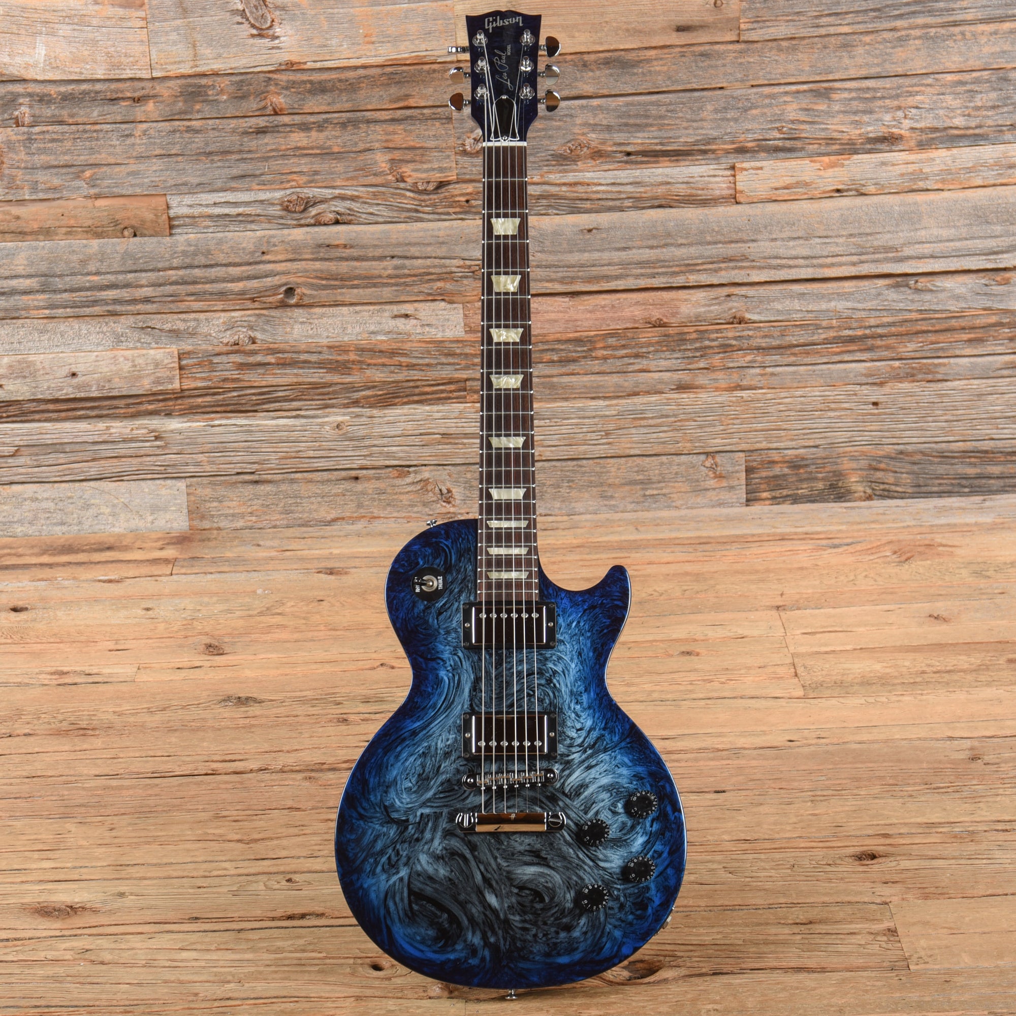 Gibson Les Paul Studio Nashville Flood Blue 2011