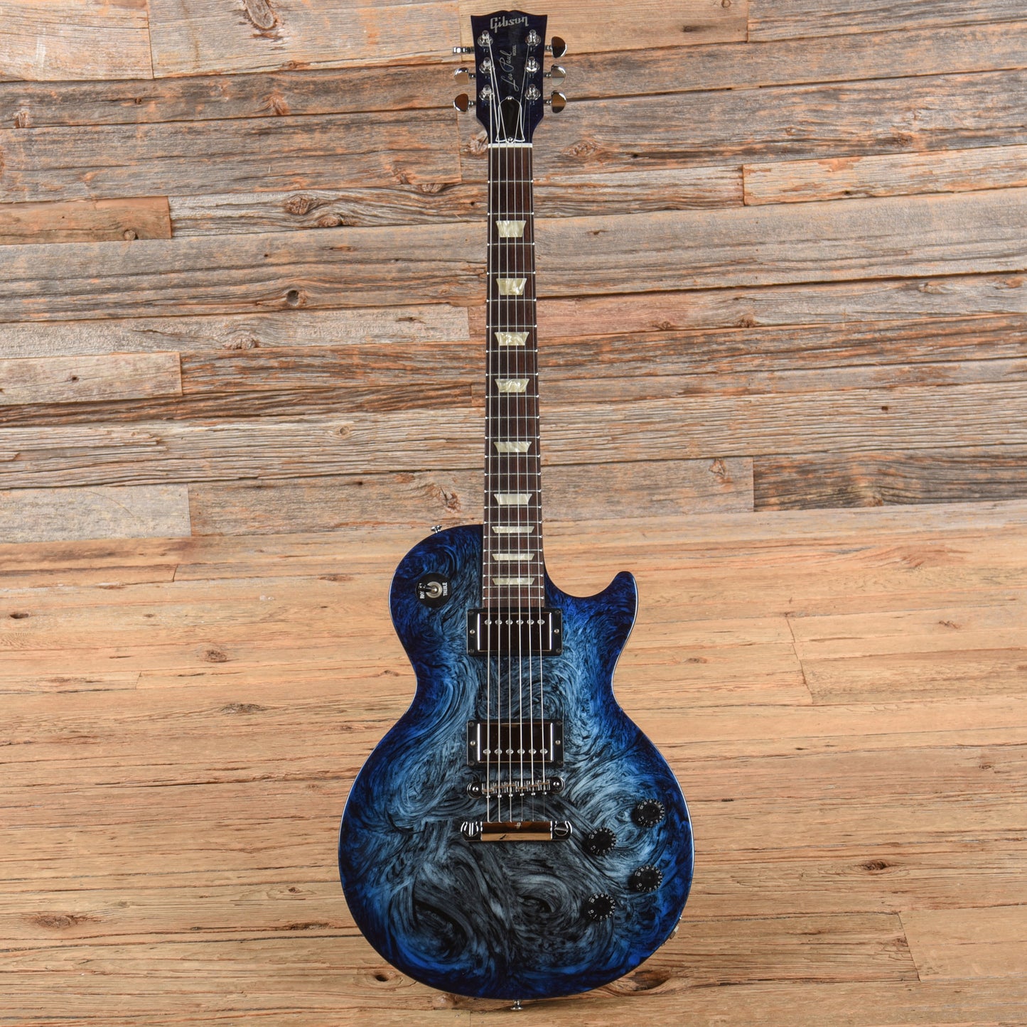 Gibson Les Paul Studio Nashville Flood Blue 2011