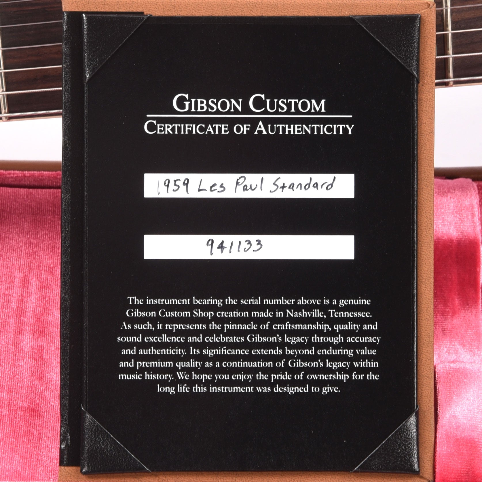 Gibson Custom Shop 1959 Les Paul Standard Reissue Iced Tea Burst VOS