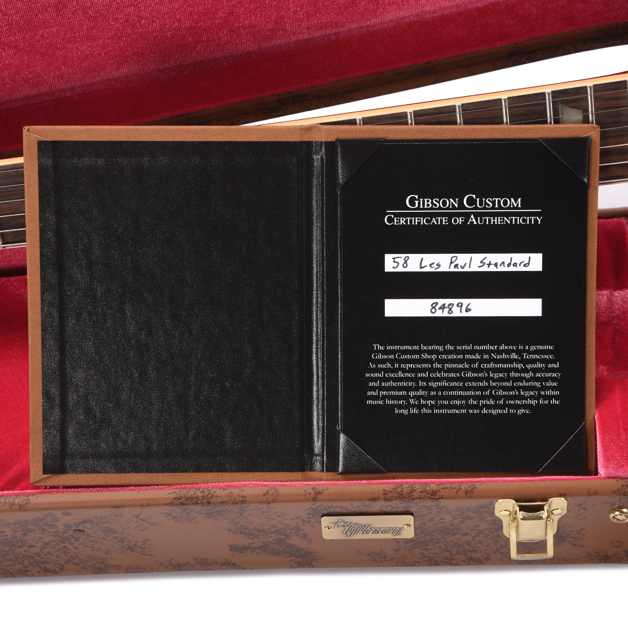 Gibson Custom Shop 1958 Les Paul Standard 