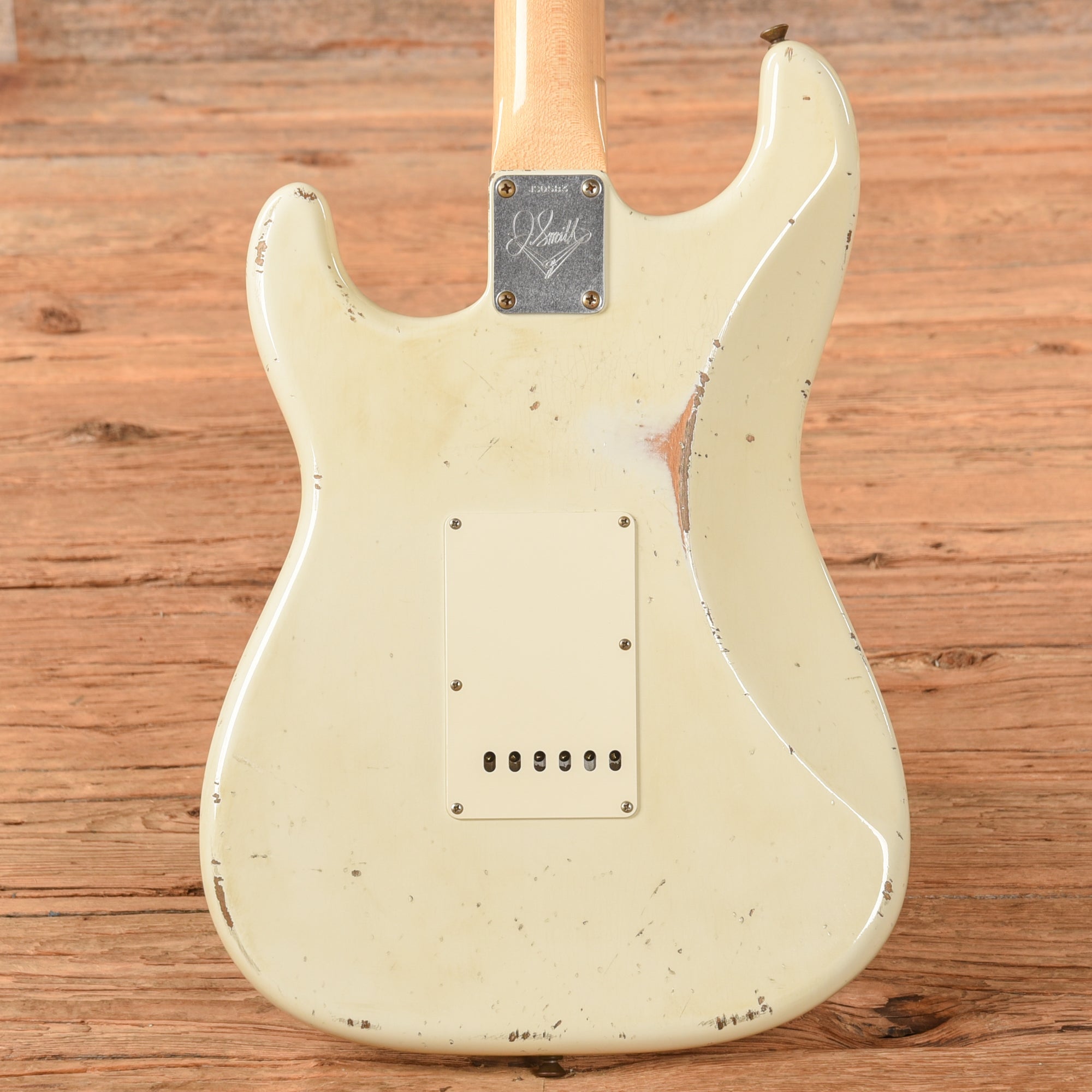 Fender Custom Shop Jason Smith Masterbuilt 1963 Stratocaster Relic Olympic White 2022