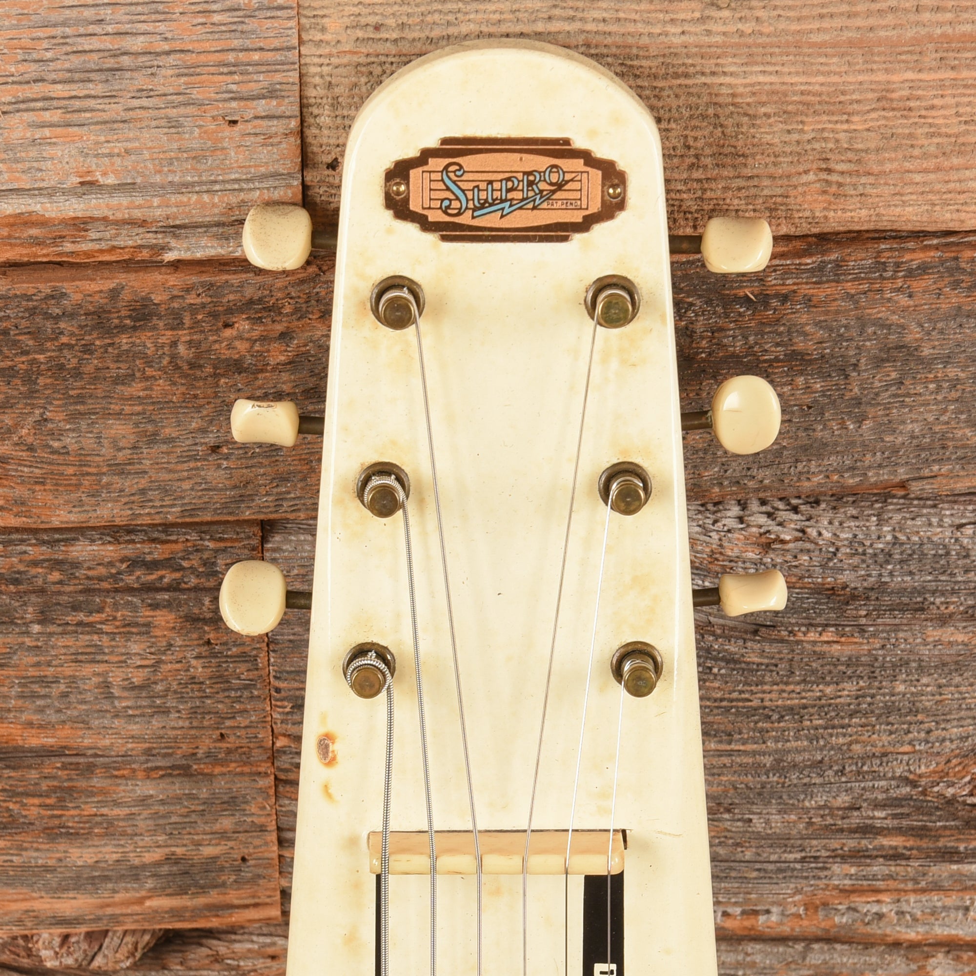 Supro Special Lap Steel White 1959