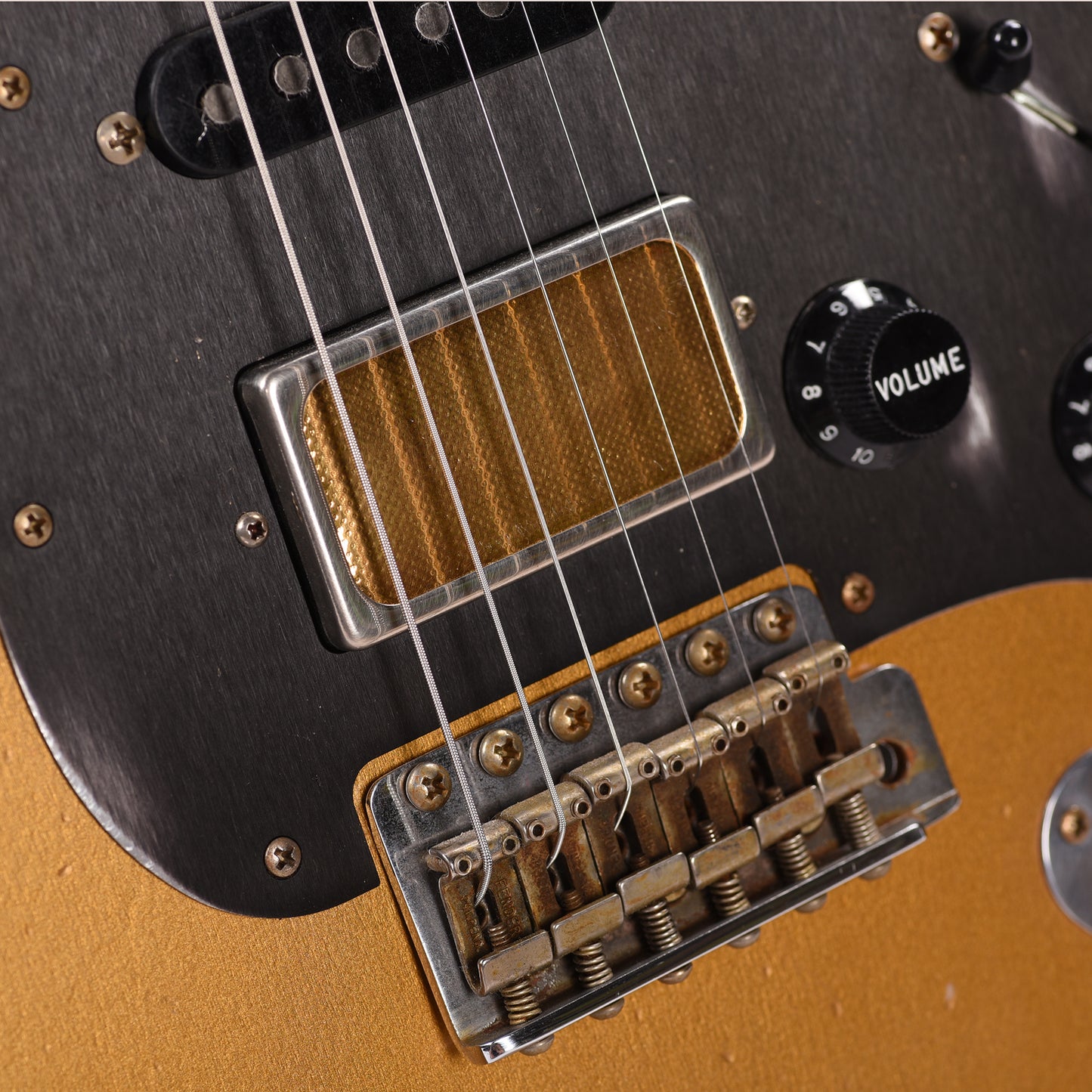 Fender Custom Shop 1966 Stratocaster HSS Relic Faded Sunrise Gold Apprentice Built by Dylan Delpizzo w/Novak GTX-HMB