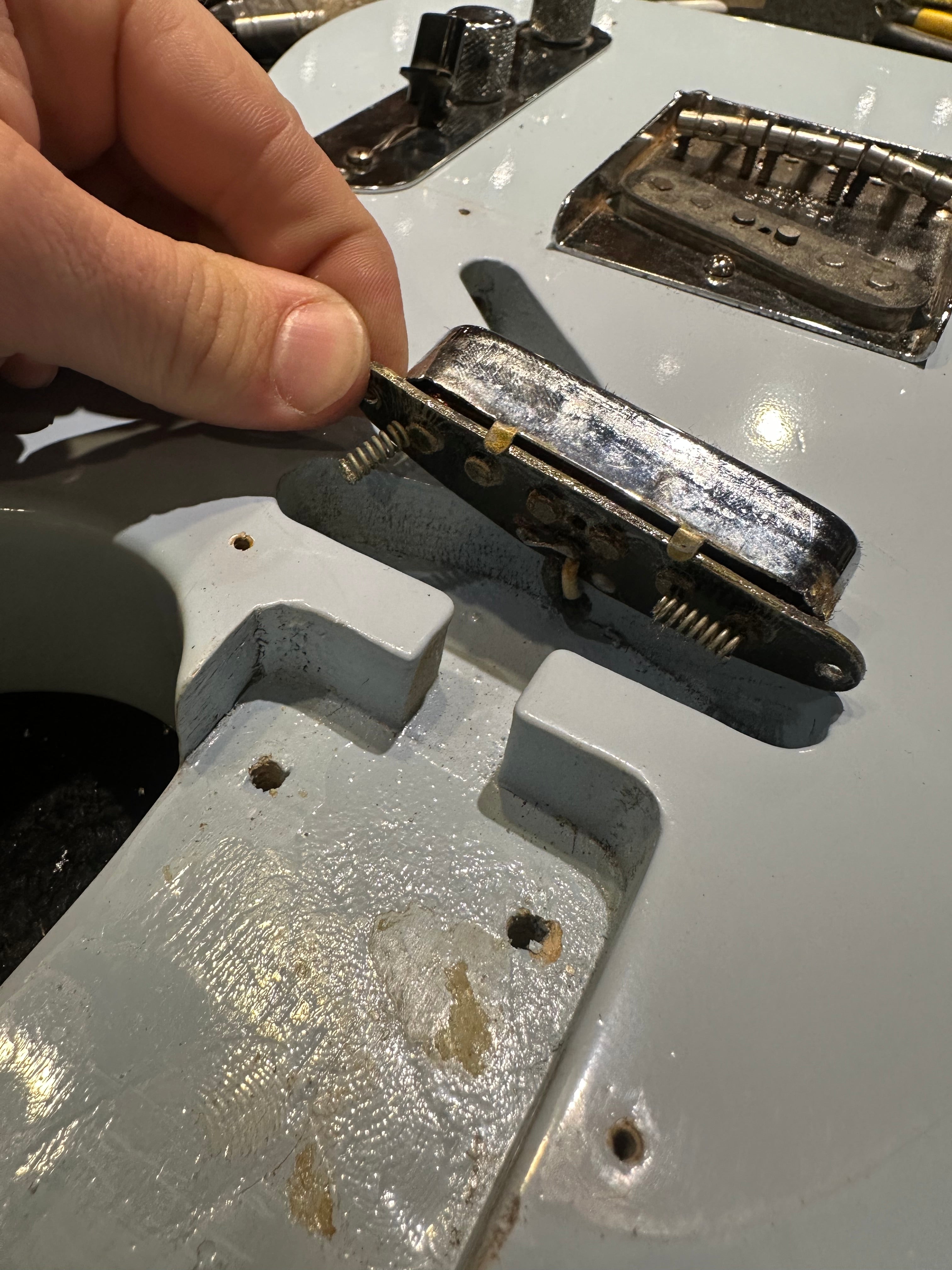 Fender Telecaster Daphne Blue Refin 1968