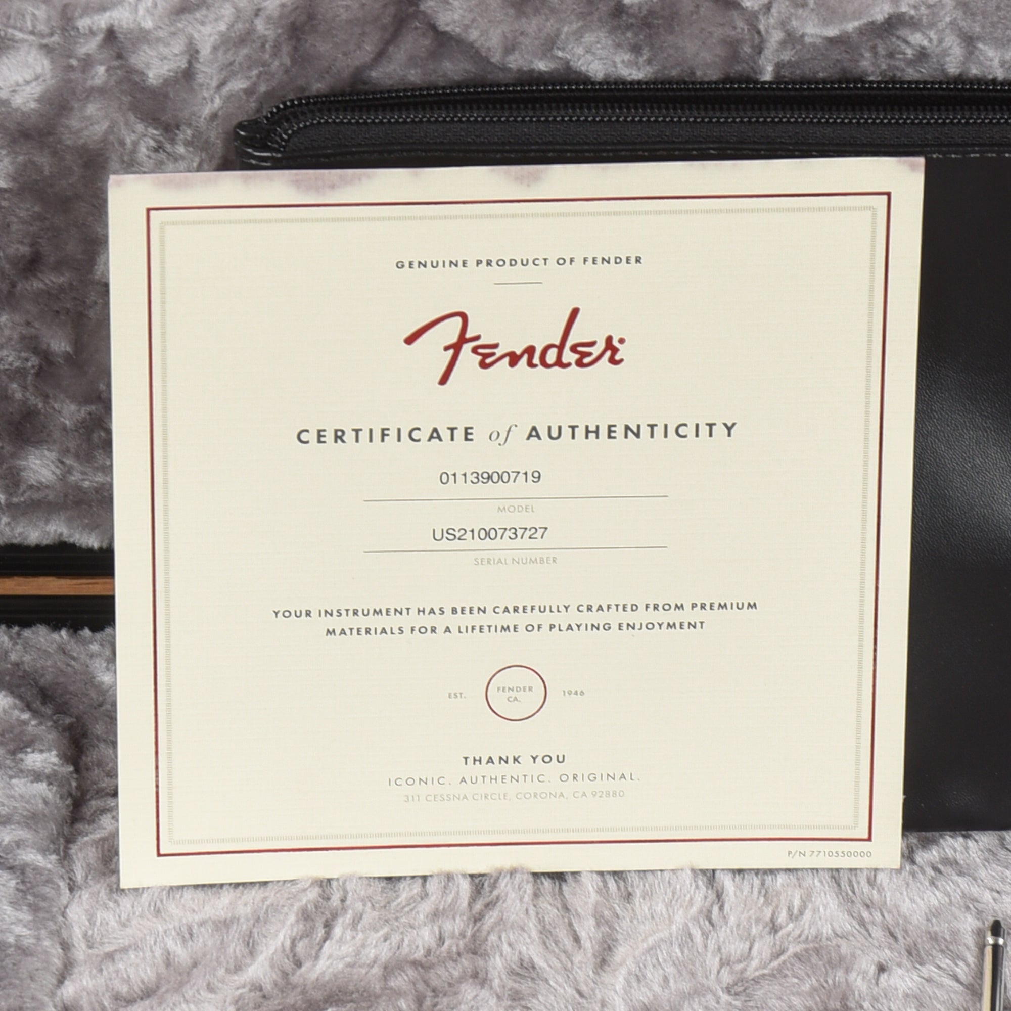 Fender American Professional II Startocaster Miami Blue 2021