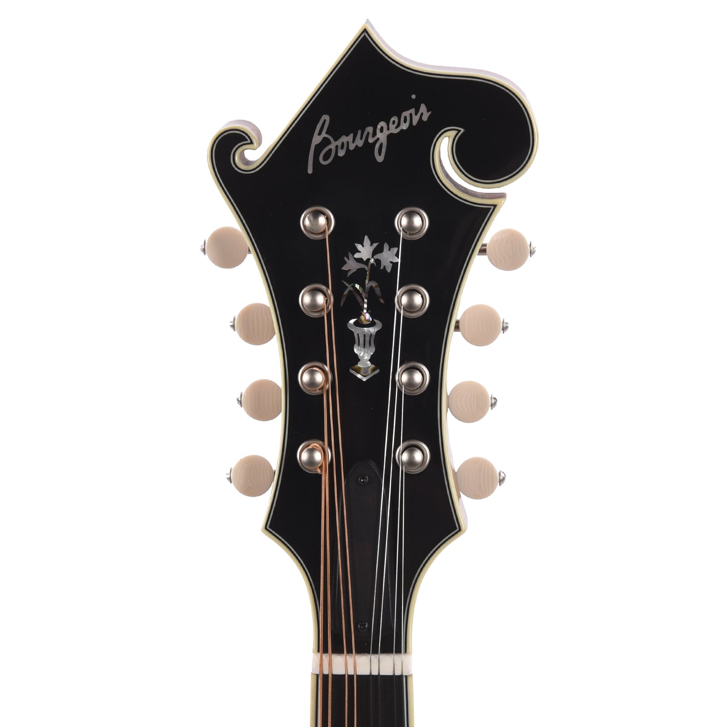 Bourgeois M5 F-Style Mandolin Aged Tone Torrefied Adirondack/Flamed Maple Natural