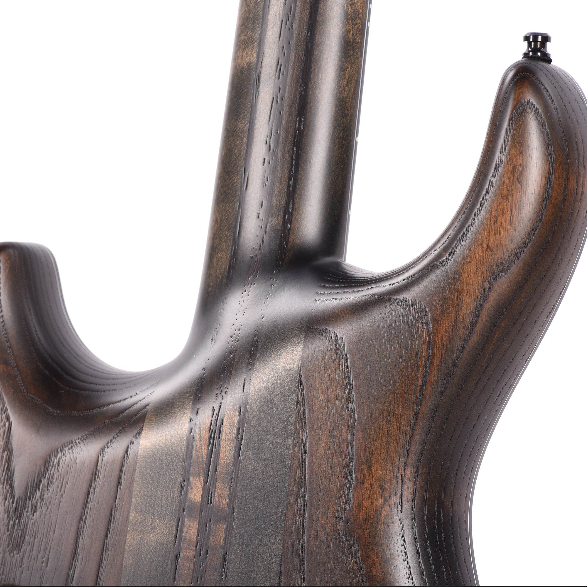 Mayones Regius 7 Baritone Flamed Maple/Swamp Ash Antique Black