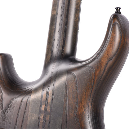 Mayones Regius 7 Baritone Flamed Maple/Swamp Ash Antique Black