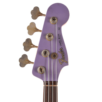 Fender Custom Shop 1960 Jazz Bass Heavy Relic Dirty Lavender w/Painted Headcap