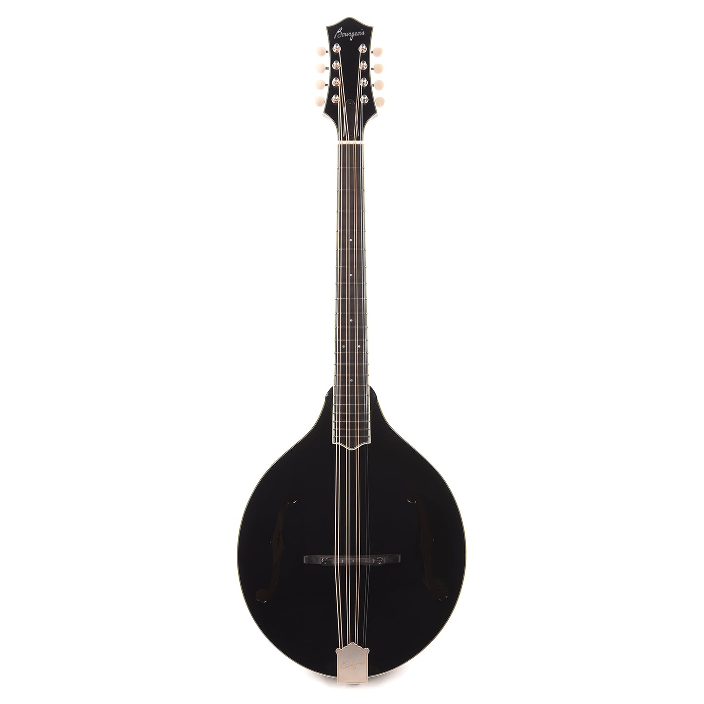 Bourgeois M50-BT Octave Mandolin Aged Tone Adirondack Spruce/European Curly Maple Black