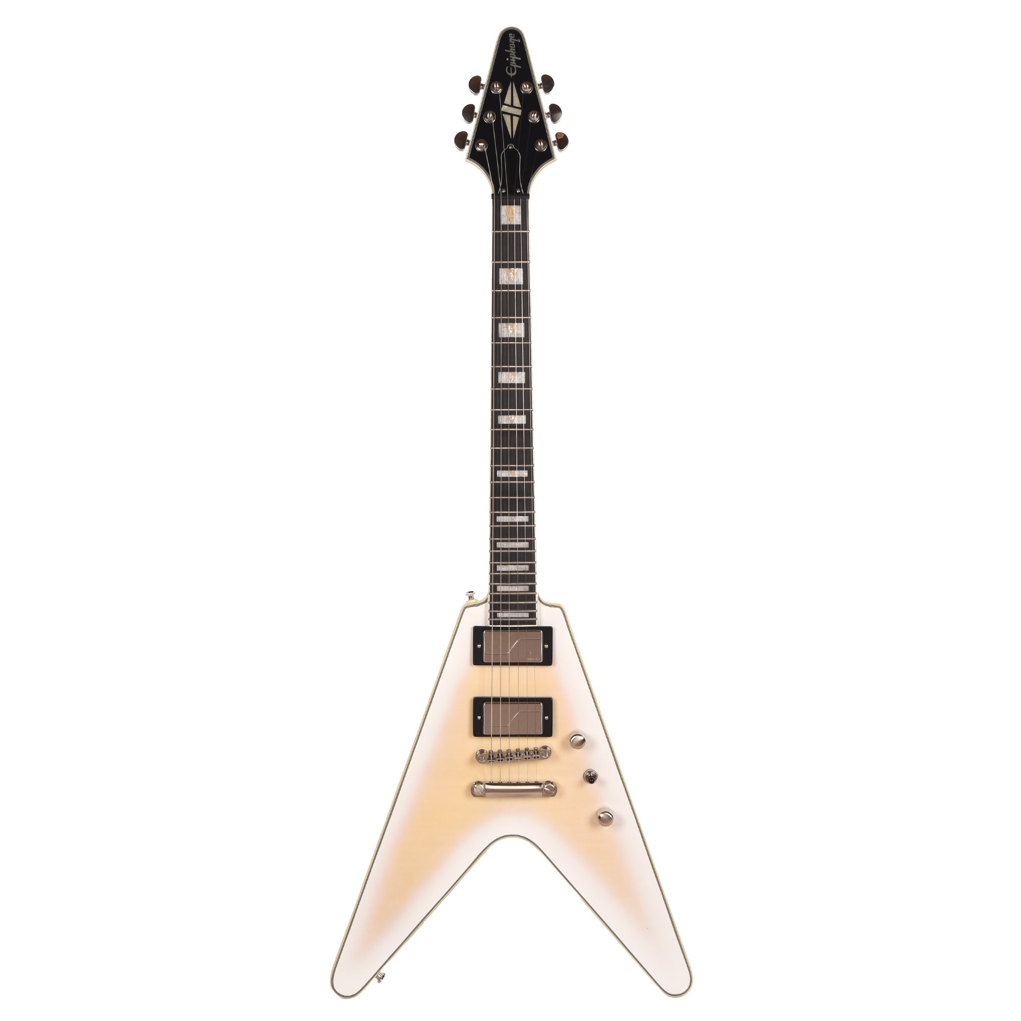 Epiphone Modern Flying V Prophecy Aged White Tiger