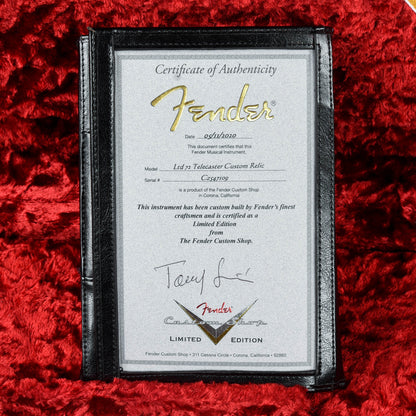 Fender Custom Shop LTD 72 Telecaster Custom Relic Walnut 2020