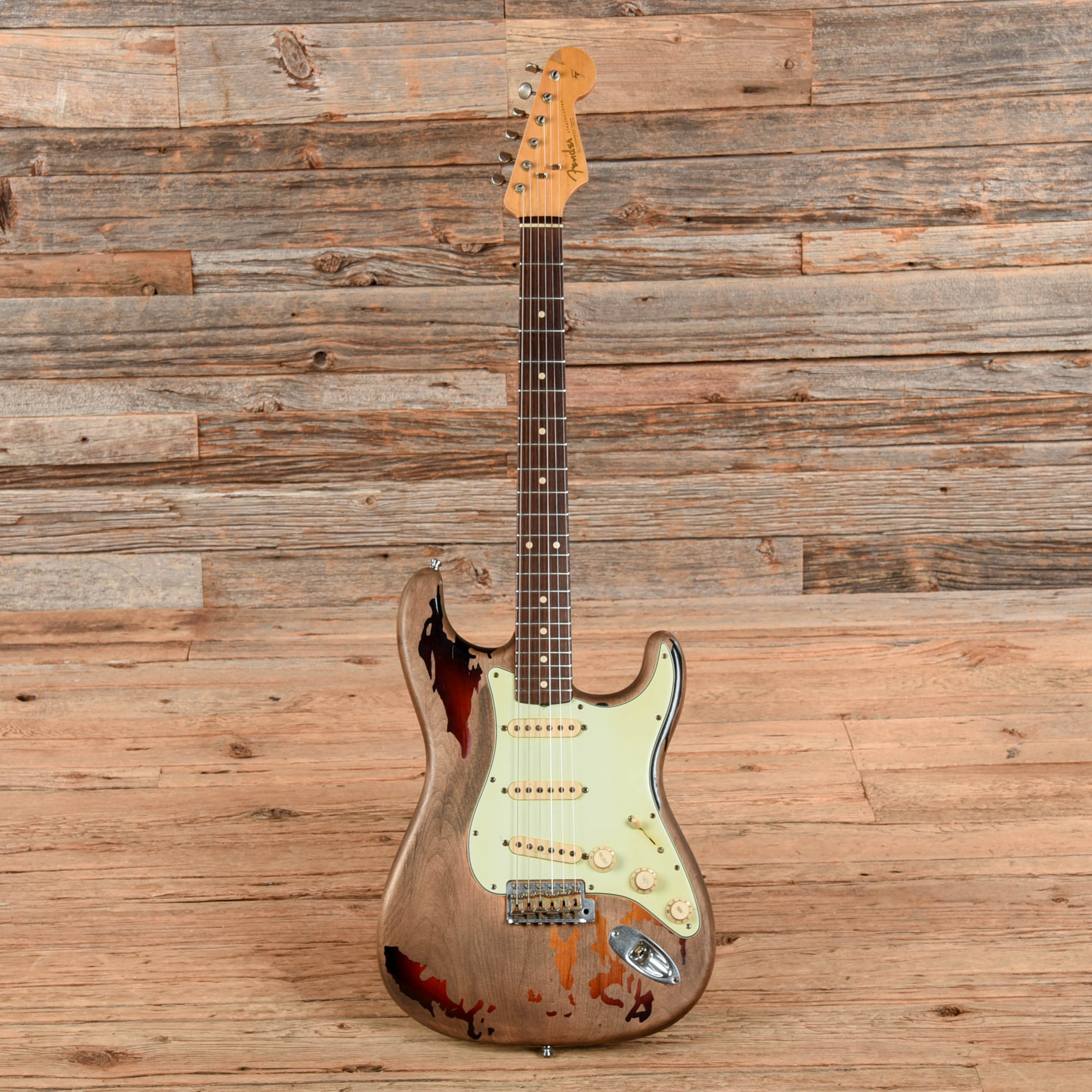 Fender Custom Shop Rory Gallager Stratocaster Sunburst 2005  - Dave Amato of REO Speedwagon