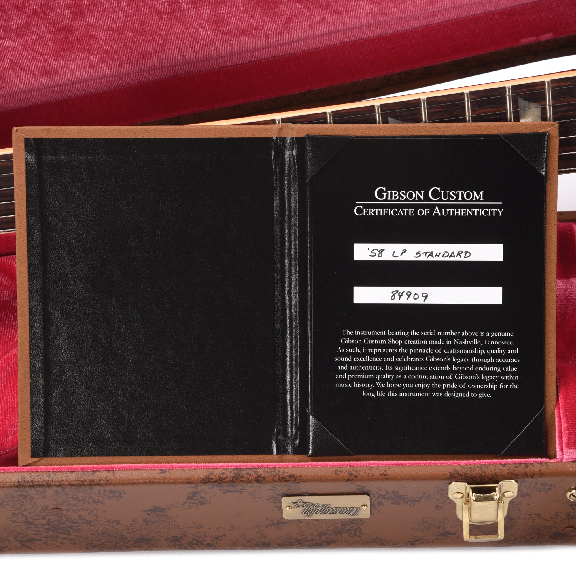 Gibson Custom Shop 1958 Les Paul Standard 