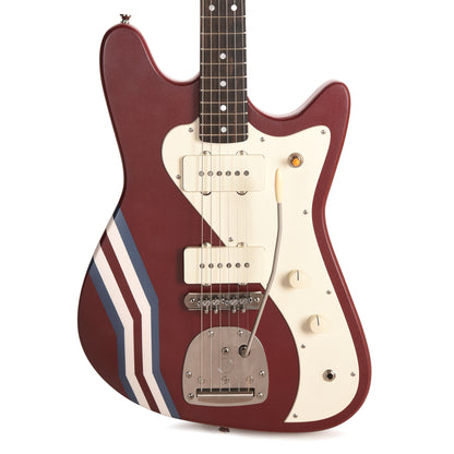 Black Bobbin Phantone Suzuki Red w/Competition Stripes