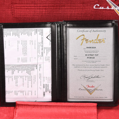 Fender Custom Shop 1965 Stratocaster "Chicago Special" Time Capsule Super Aged Sea Foam Green w/Roasted Bound Neck