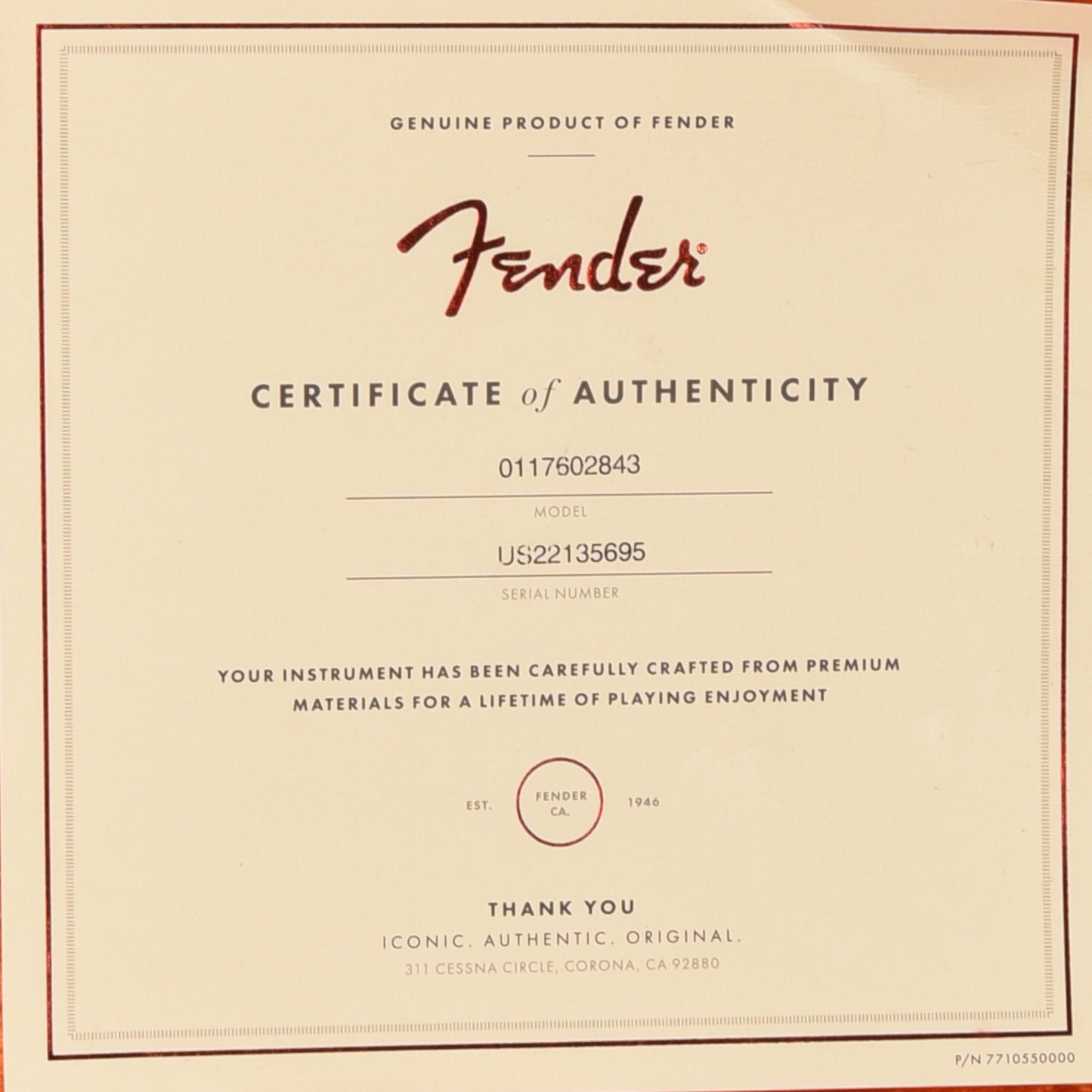 Fender Eric Clapton Stratocaster Pewter 2022