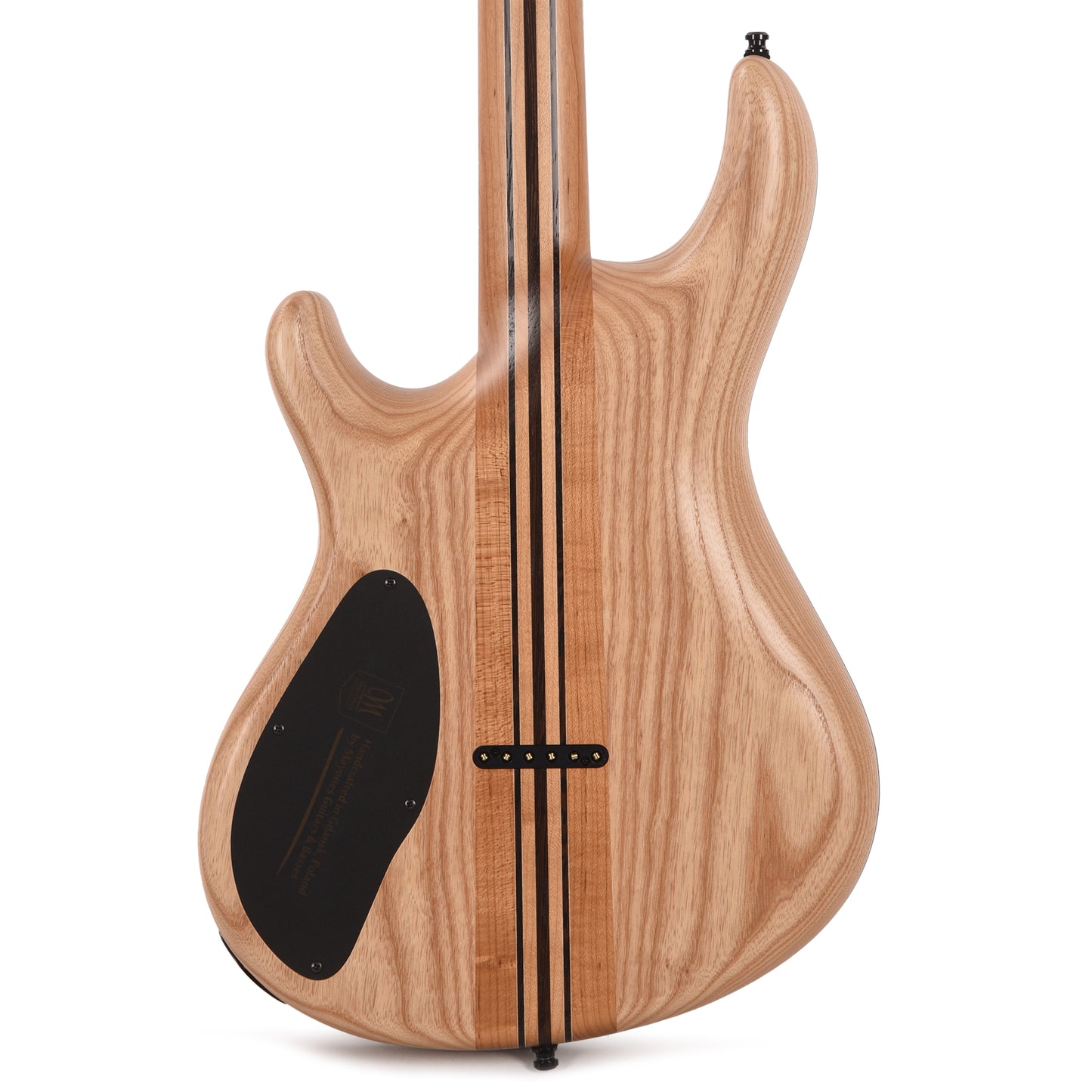 Mayones Regius 6 Curly Poplar 4A/Swamp Ash Trans Turquoise