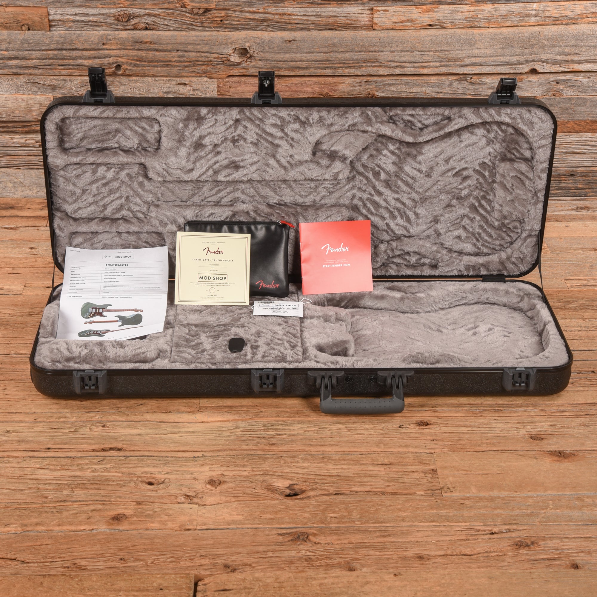 Fender Mod Shop American Stratocaster Jade Pearl Metallic 2024