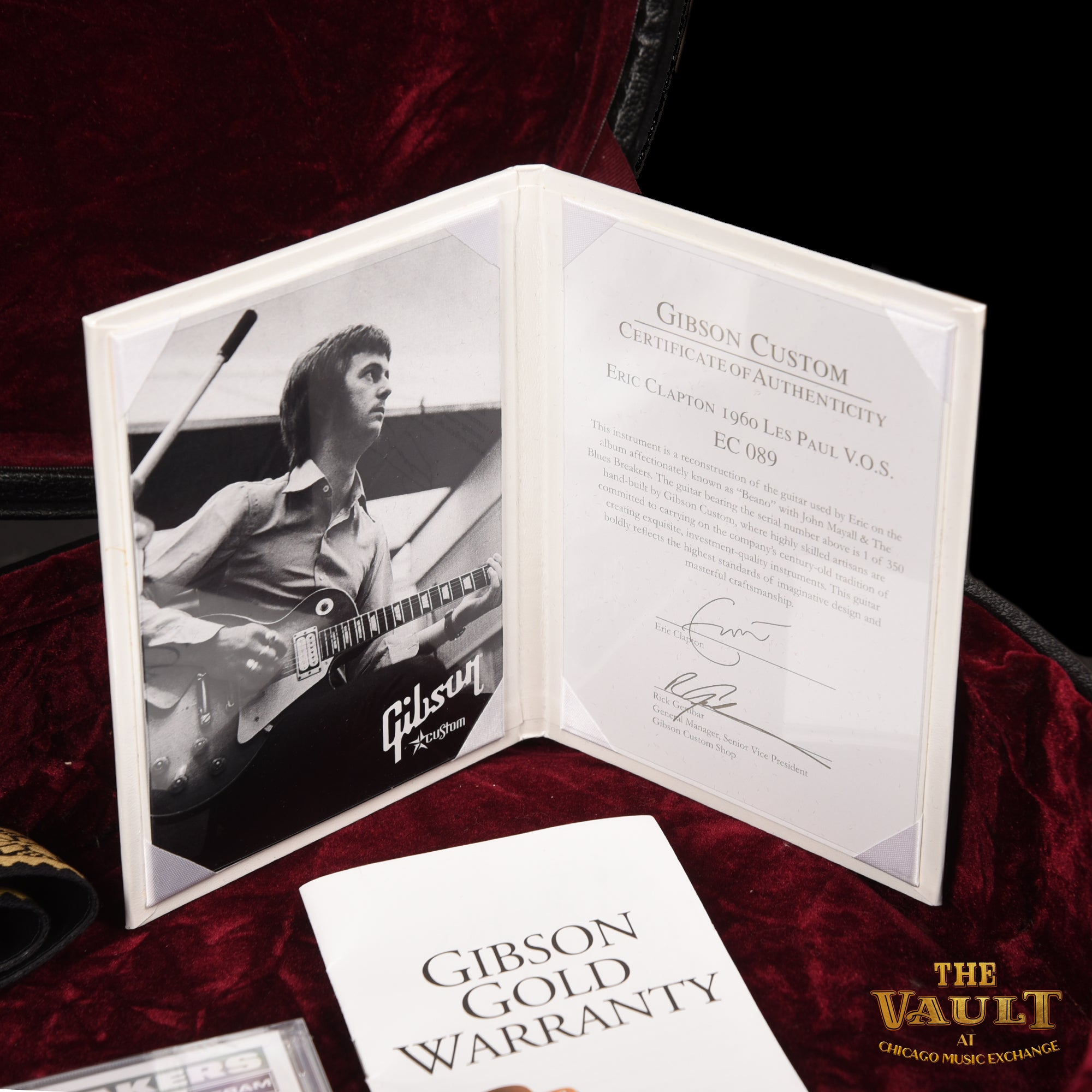 Gibson Eric Clapton 1960 Les Paul VOS 