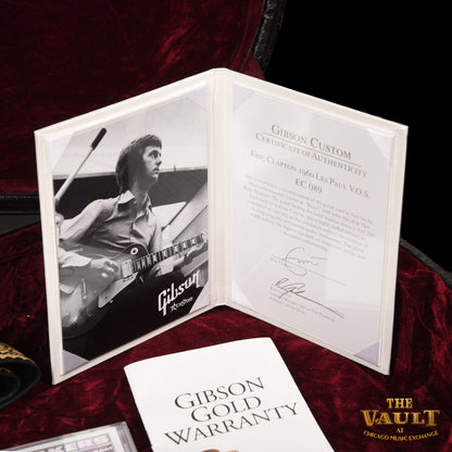 Gibson Eric Clapton 1960 Les Paul VOS "Beano" Sunburst 2011