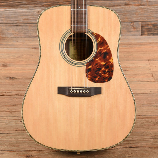 Recording King Deluxe All Solid Dreadnought Aged Adirondack Spruce/Rosewood