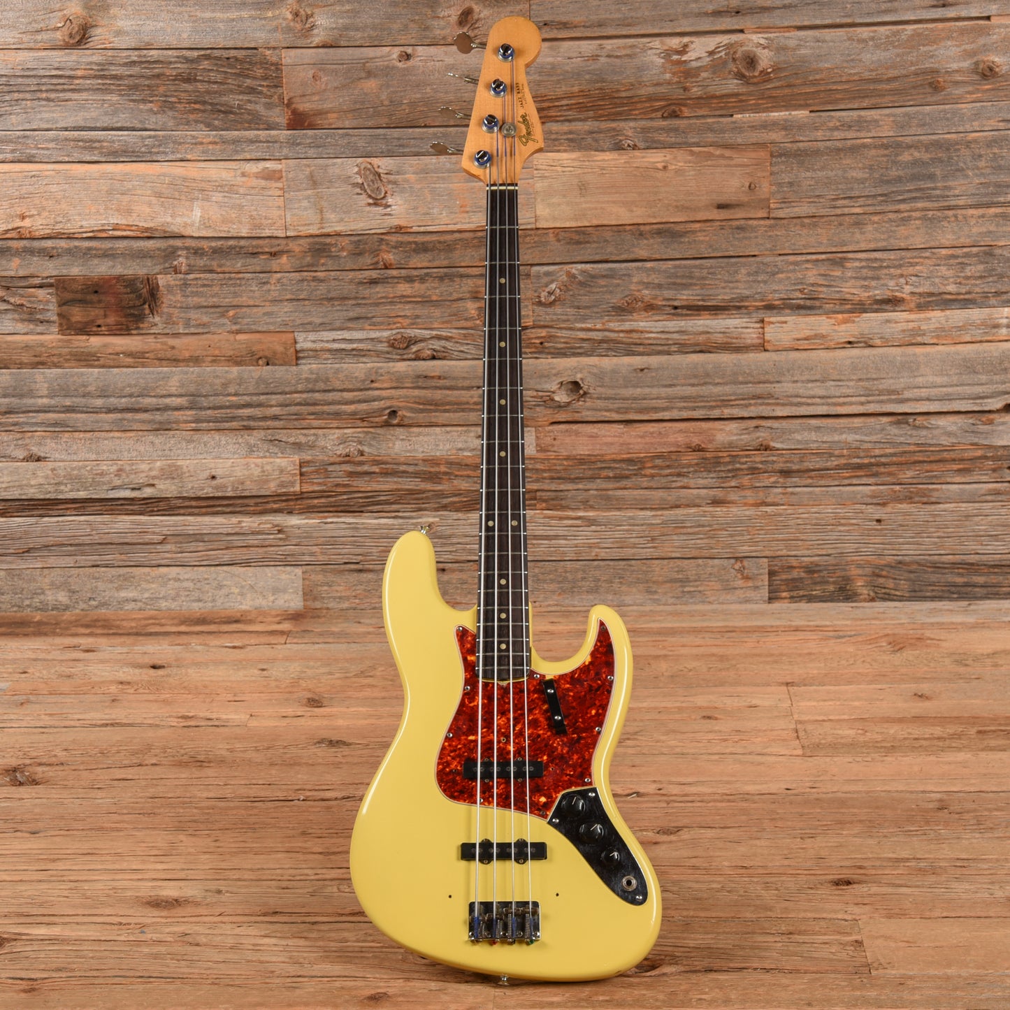 Fender Jazz Bass Olympic White Refin 1965