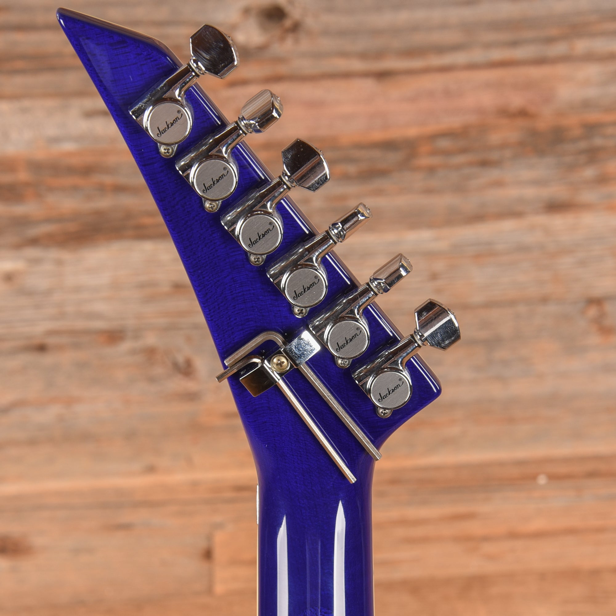 Jackson USA Select Soloist SL2H Transparent Blue