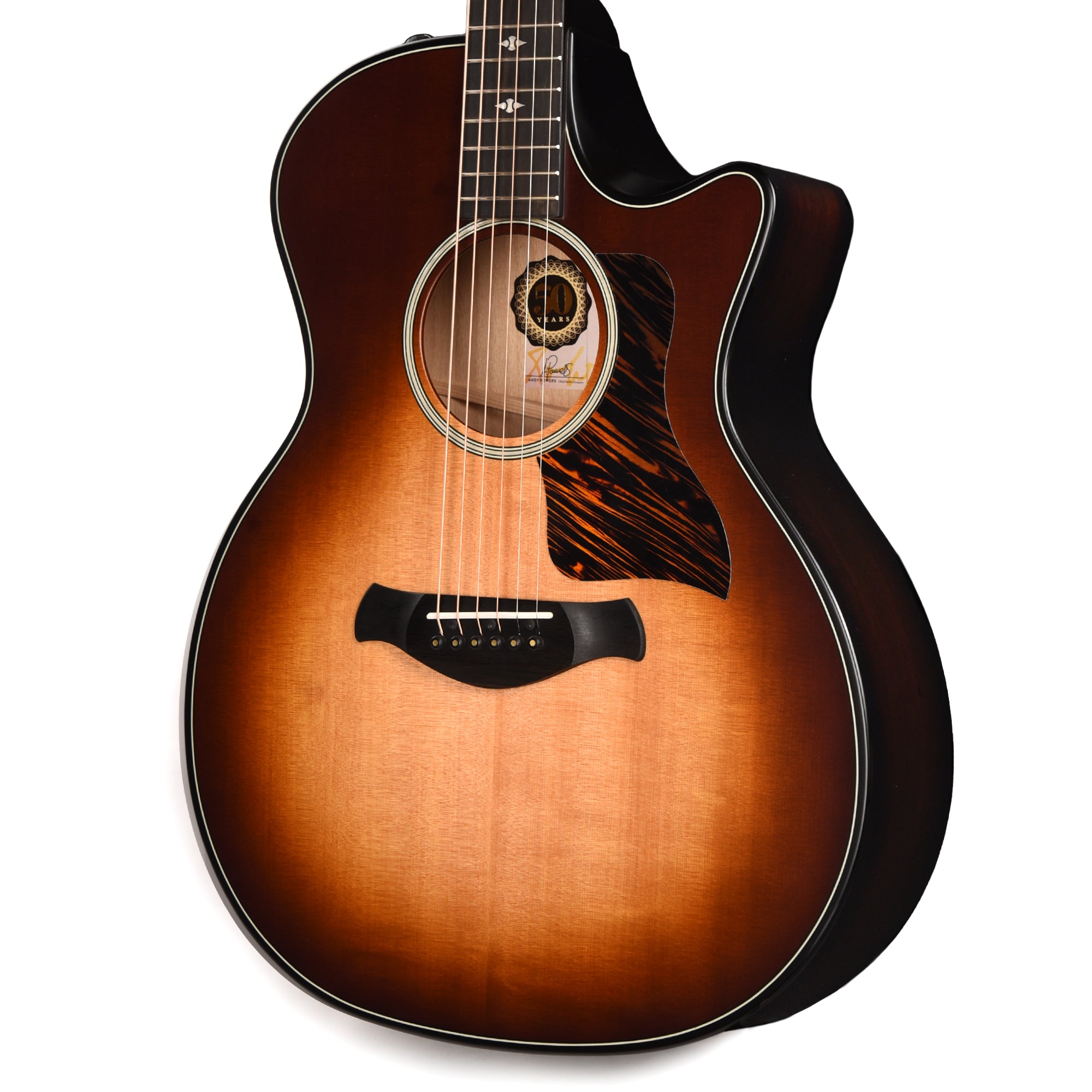 Taylor 50th Anniversary Builder's Edition 314ce Sitka/Urban Ash Kona Burst ES2