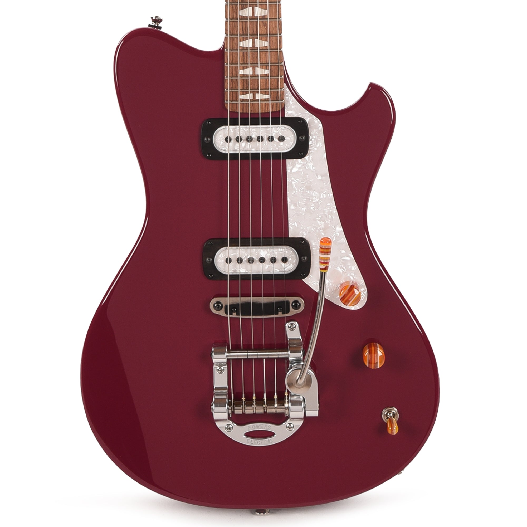 Powers Electric A-Type Ruby Star w/PF42 Pickups