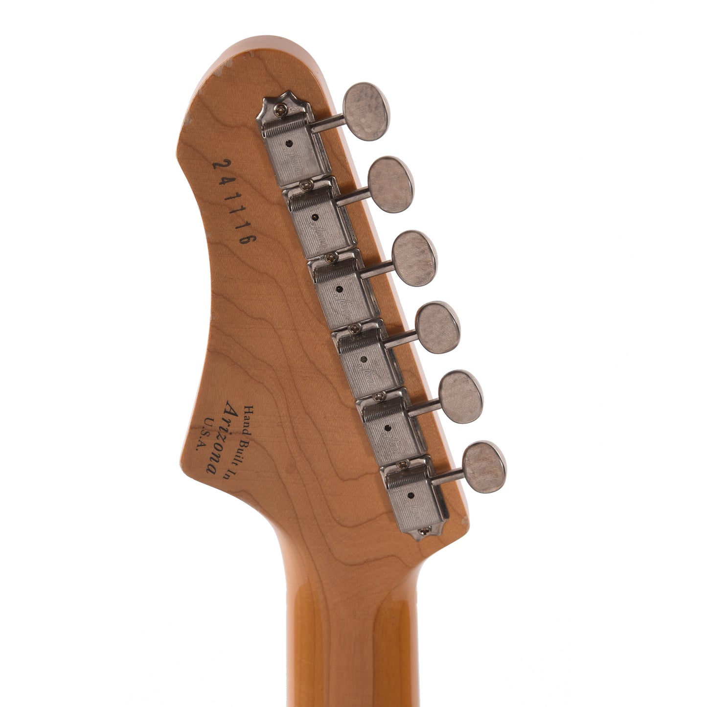 Fano Alt de Facto JM6 Cadillac Green Light Distress w/McNelly Pickups & Stainless Steel Frets