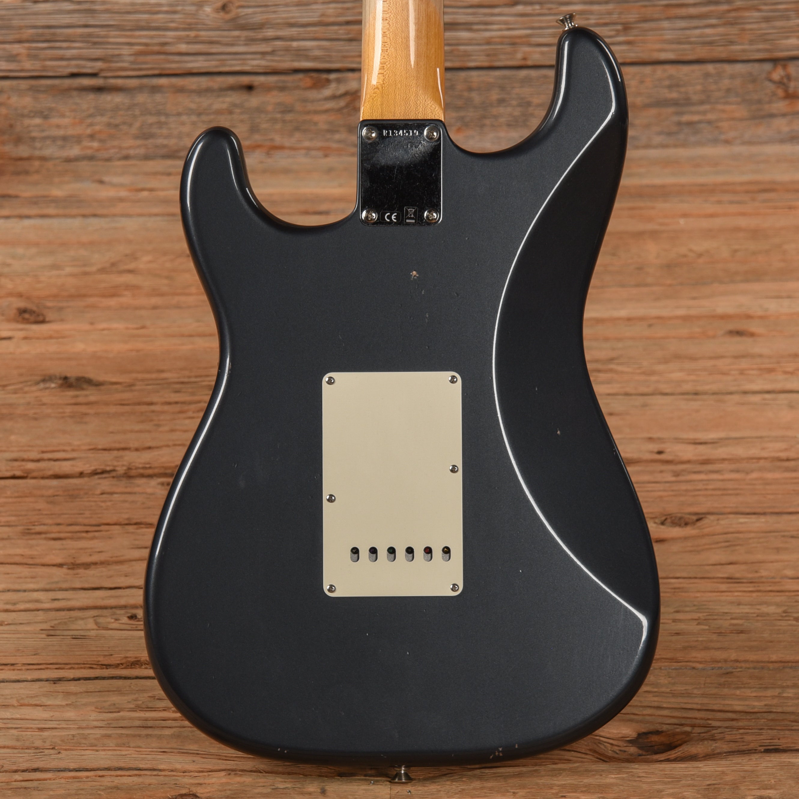 Fender Custom Shop 1960 Stratocaster Journeyman Relic Charcoal Frost Metallic 2024