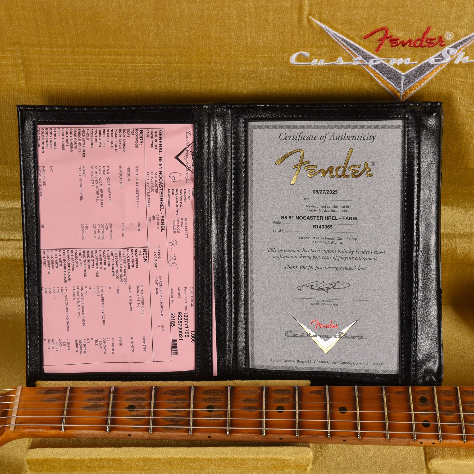 Fender Custom Shop 1951 Nocaster Heavy Relic Faded Aged Nocaster Blonde